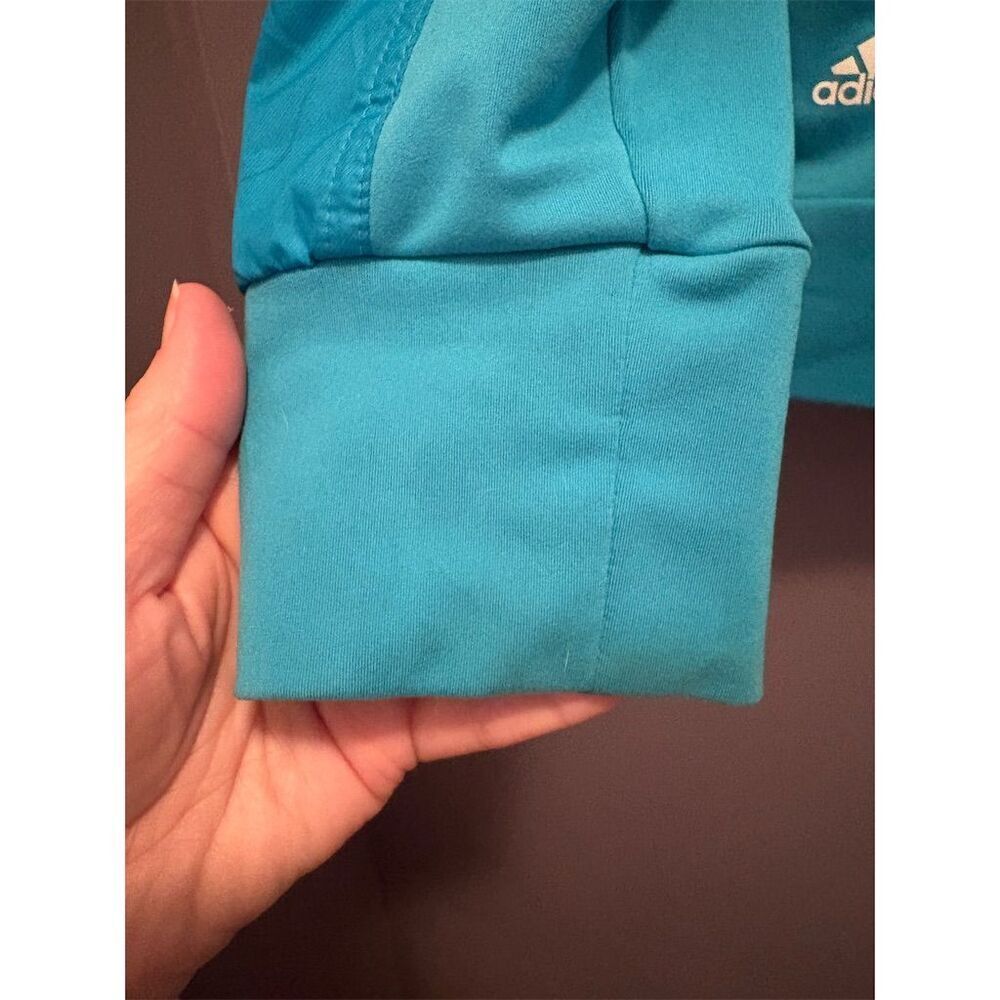 Adidas Women's Blue Climaproof Golf Jacket Size L Long Sleeve Casual - Picture 4 of 11